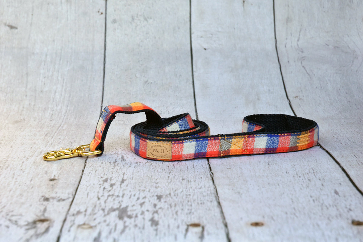 1” Baxter Flannel Plaid Lead