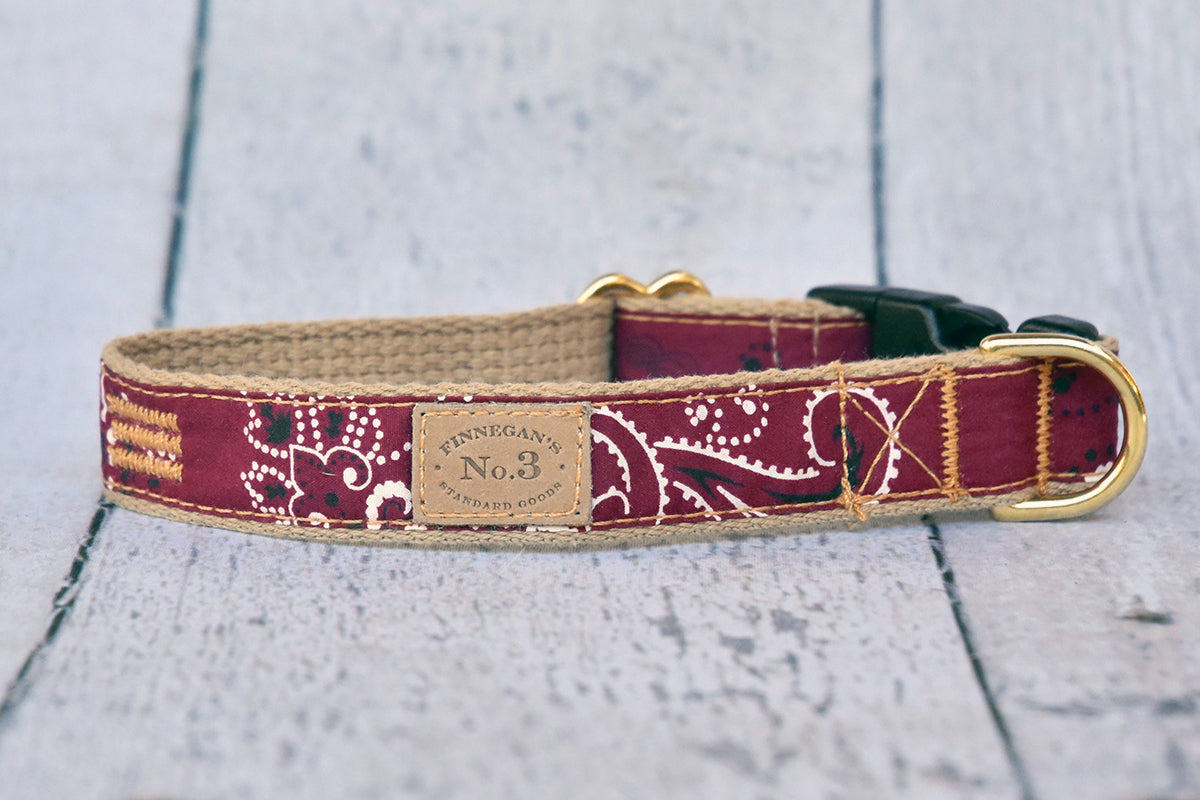 1" Brick Bandana Collar