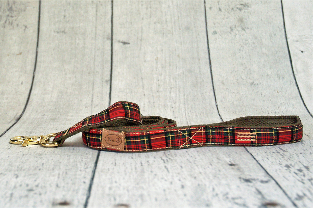 1″ Highland Plaid Lead