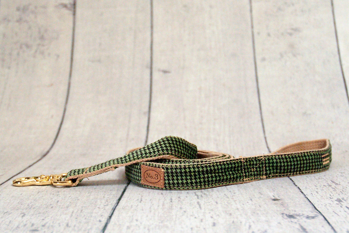 1” Luxe Houndstooth Lead