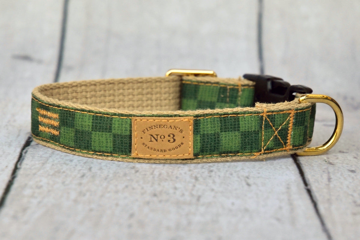 1" Postcard Checkerboard Collar