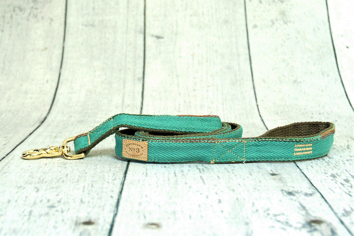 1” Turquoise Serape Stripe Lead