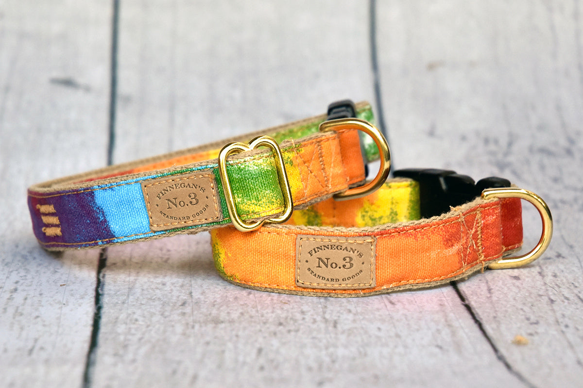 3/4" Tie Dye Collar