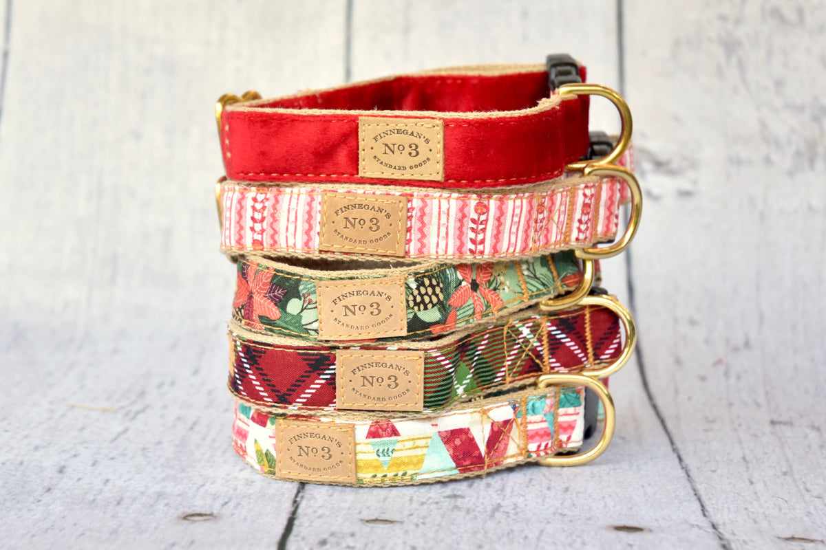 1" Scandinavian Floral Collar