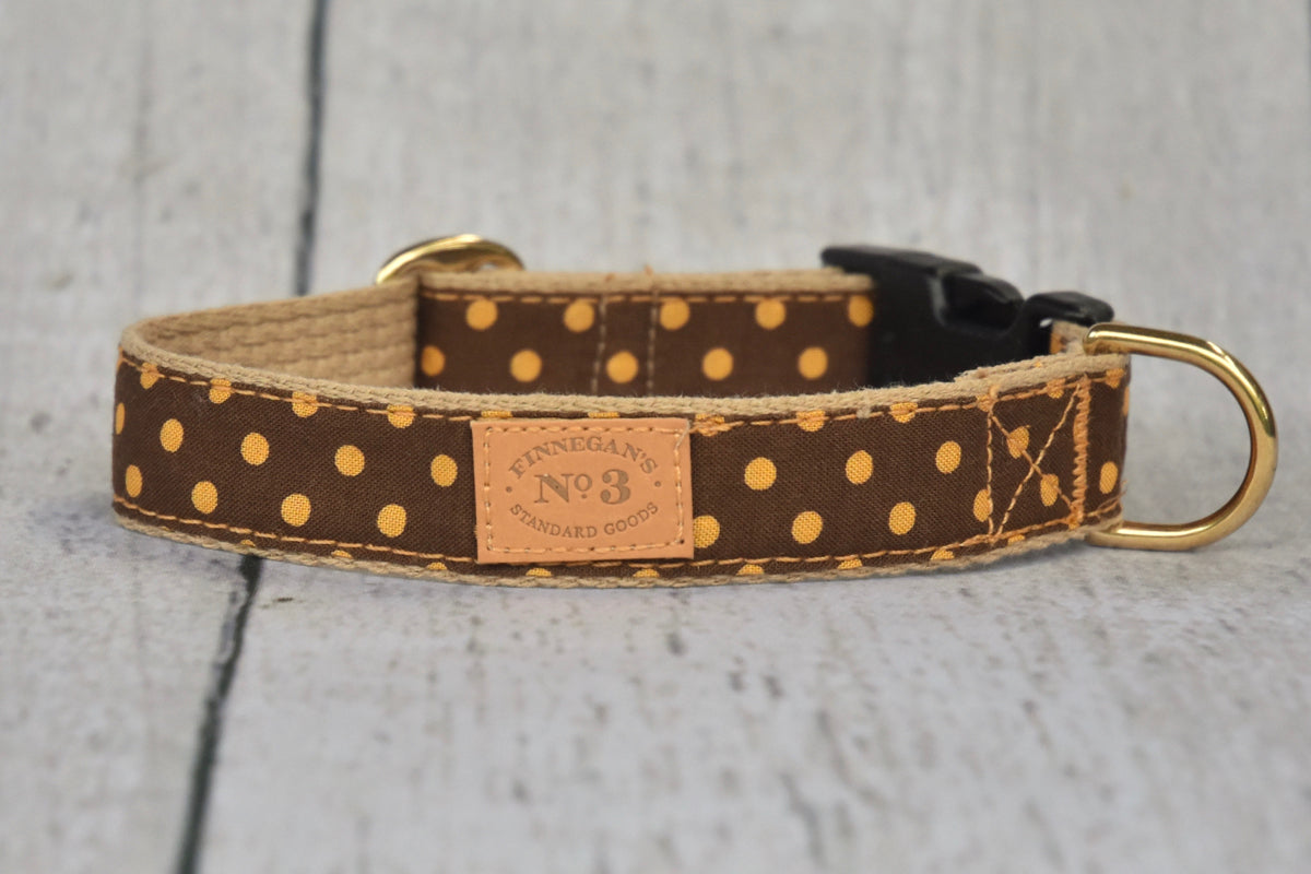 1 " Sunday Dots Collar