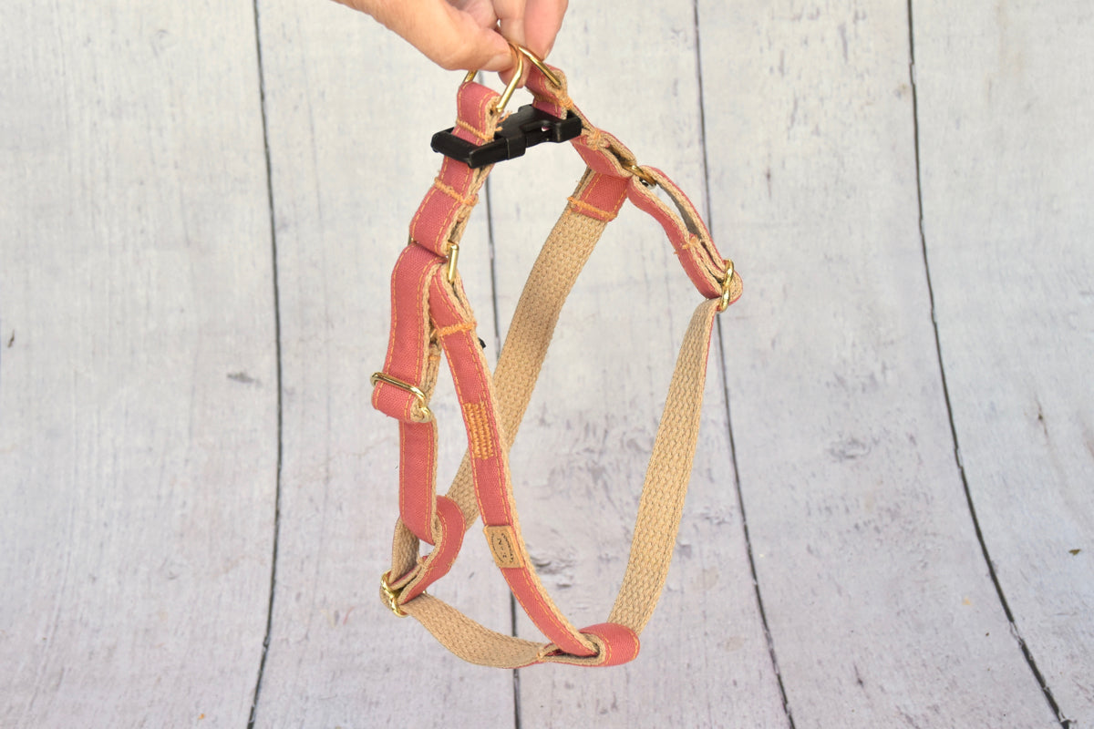 3/4″ Millinial Pink Harness