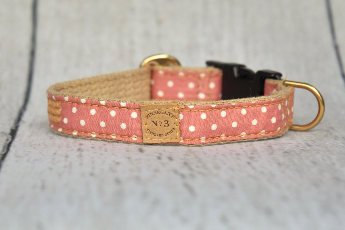 3/4 Blush Pin Dot Harness