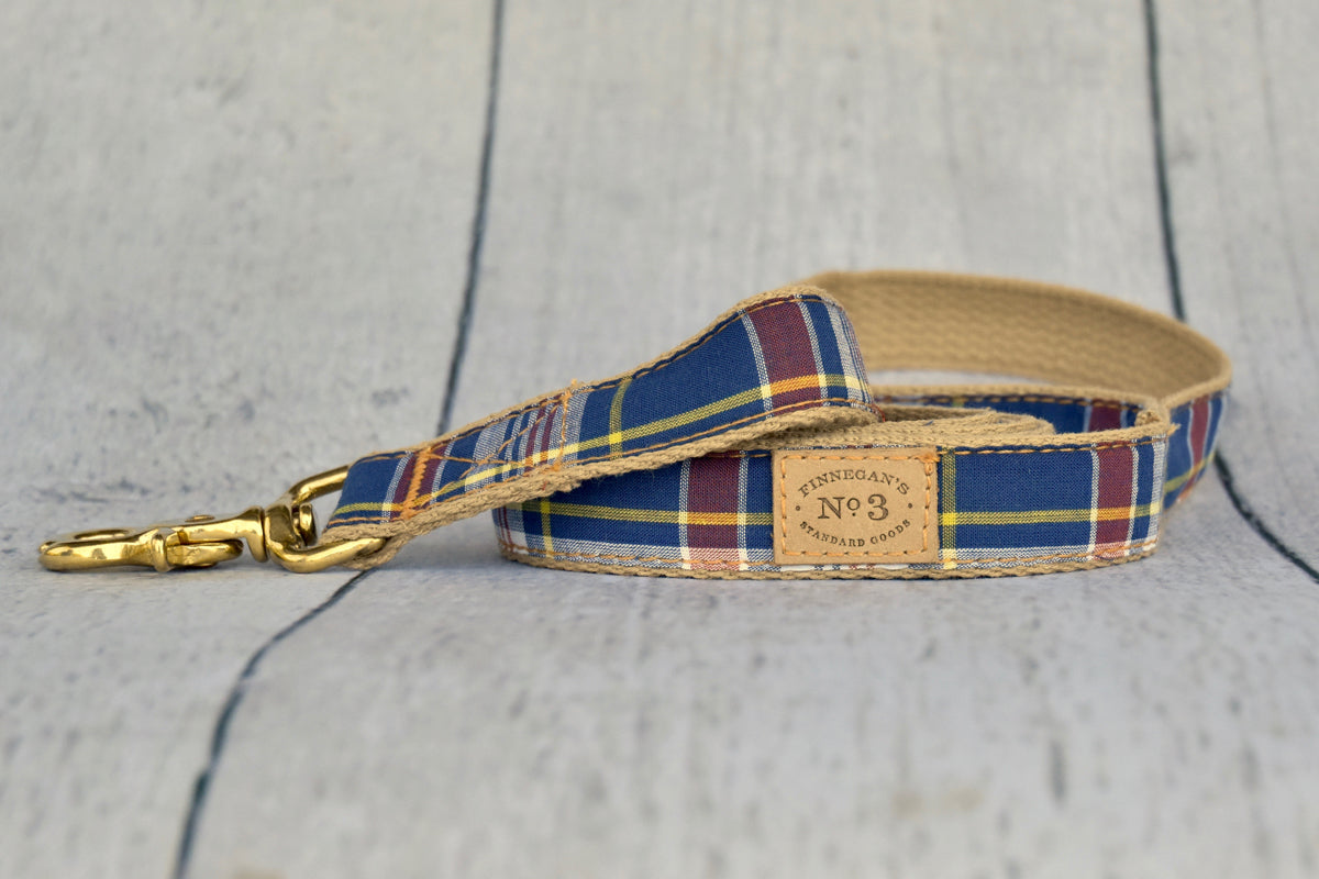 1" Nautical Plaid Lead