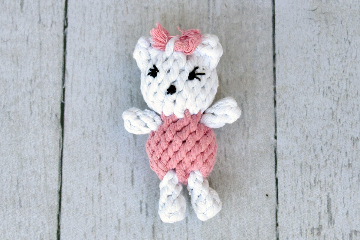 Girl Bear Rope Toy