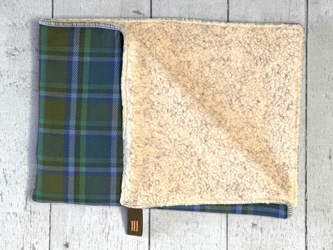 Greens Stadium Plaid Blanket