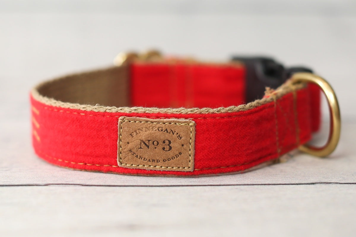 1" Cadet Red Collar