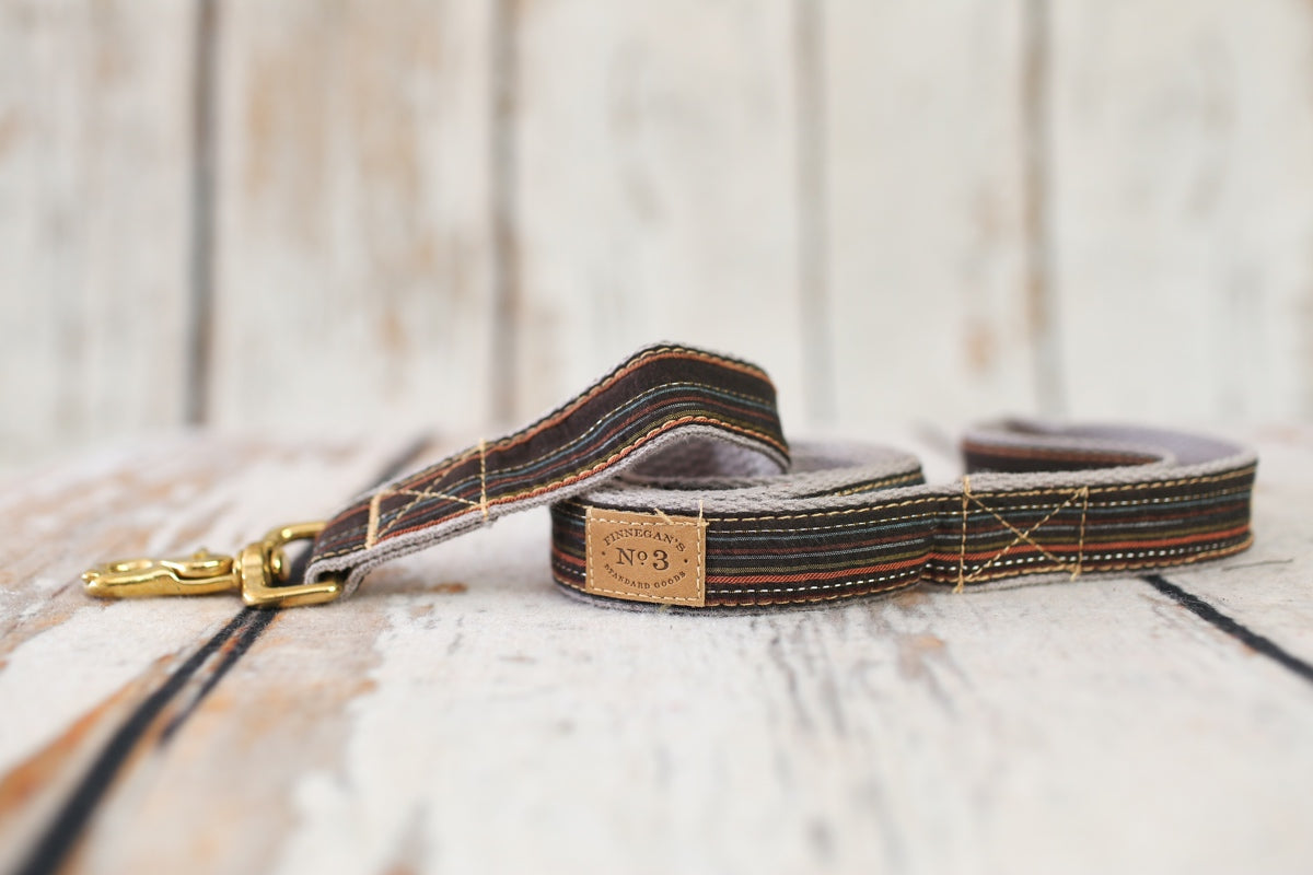 1” Cordovan Stripe Lead