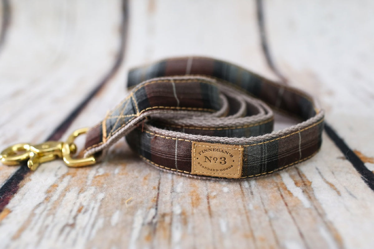 1” Sherlock Plaid Lead