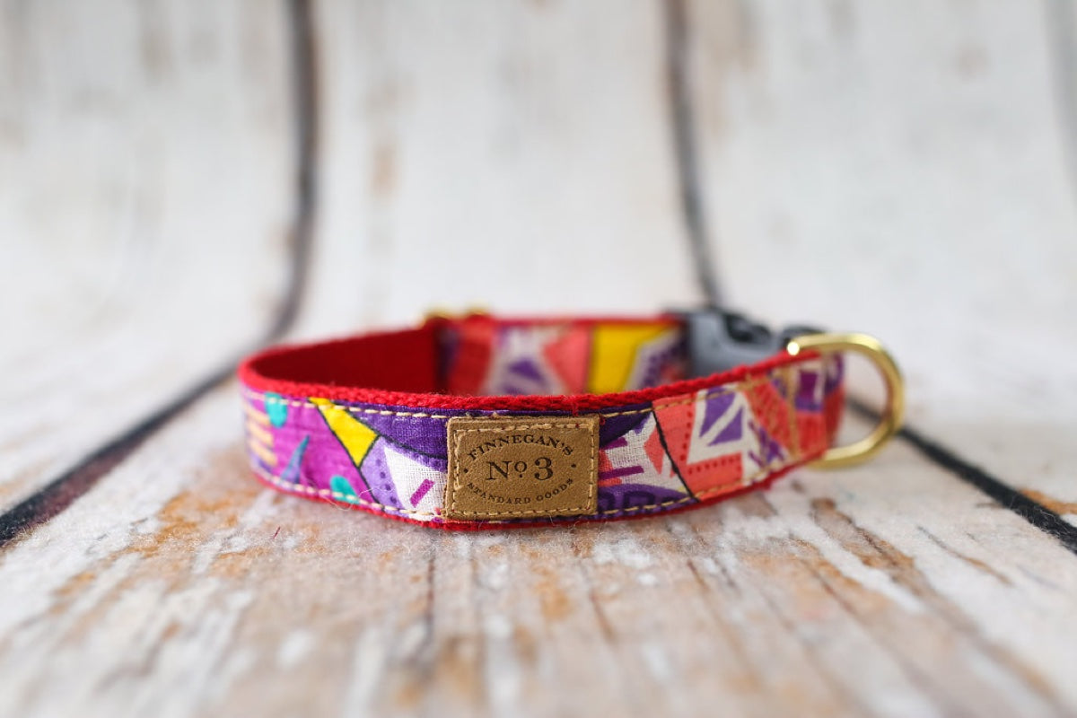 1″ Summer African Print Collar